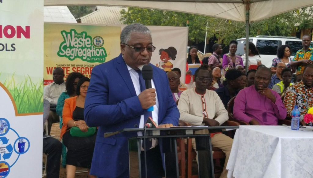 Managing Director speaking at Mayor's Waste Segregation Initiative launch