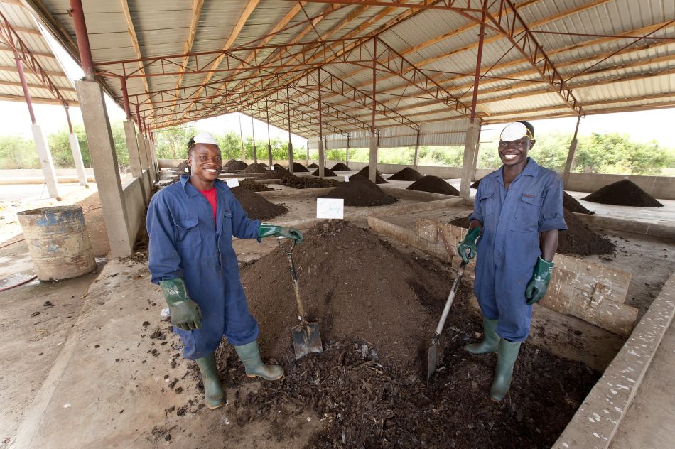 Waste to Food WaFo project - organic fertilizer from fecal sludge